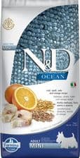 N&D Ocean Dog Codfish Spelt Oats Orange Adult Mini Dorsz Orkisz Owies Pomarańcza