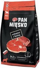 Pan Mięsko Karma Sucha Dla Dorosłych Psów Wołowina z Koziną Rozmiar XS
