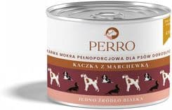 Perro Karma Mokra Kaczka Z Marchewką Monobiałkowa Formuła Dla Psów Dorosłych