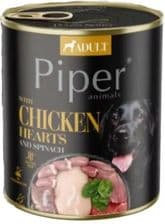 Piper Animals z sercami z kurczaka i szpinakiem – opakowanie karmy