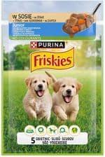 Purina Friskies Junior Kurczak i Marchewka w Sosie Saszetka dla Psa