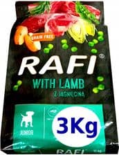 Rafi Junior Jagnięcina Witaminy Minerały – opakowanie karmy
