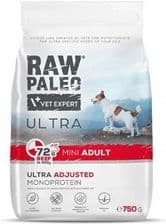 RAW PALEO ULTRA BEEF ADULT MINI - sucha karma z wołowiną dla psów dorosłych ras małych