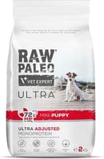 RAW PALEO ULTRA BEEF PUPPY MINI - sucha karma z wołowiną dla szczeniąt ras małych