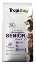 Tropidog Senior All Breeds Turkey With Rice – opakowanie karmy