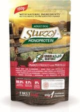 Stuzzy Versele Laga Stuzzy Dog Monoprotein Wołowina Z Jagodami – opakowanie karmy