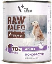 Raw Paleo Vet Expert Raw Paleo Kaczka/Duck Adult – opakowanie karmy