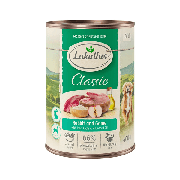 Lukullus Natural Adult Królik i dziczyzna